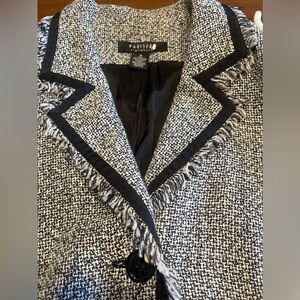 Vintage Parisian Signature Tweed Blazer